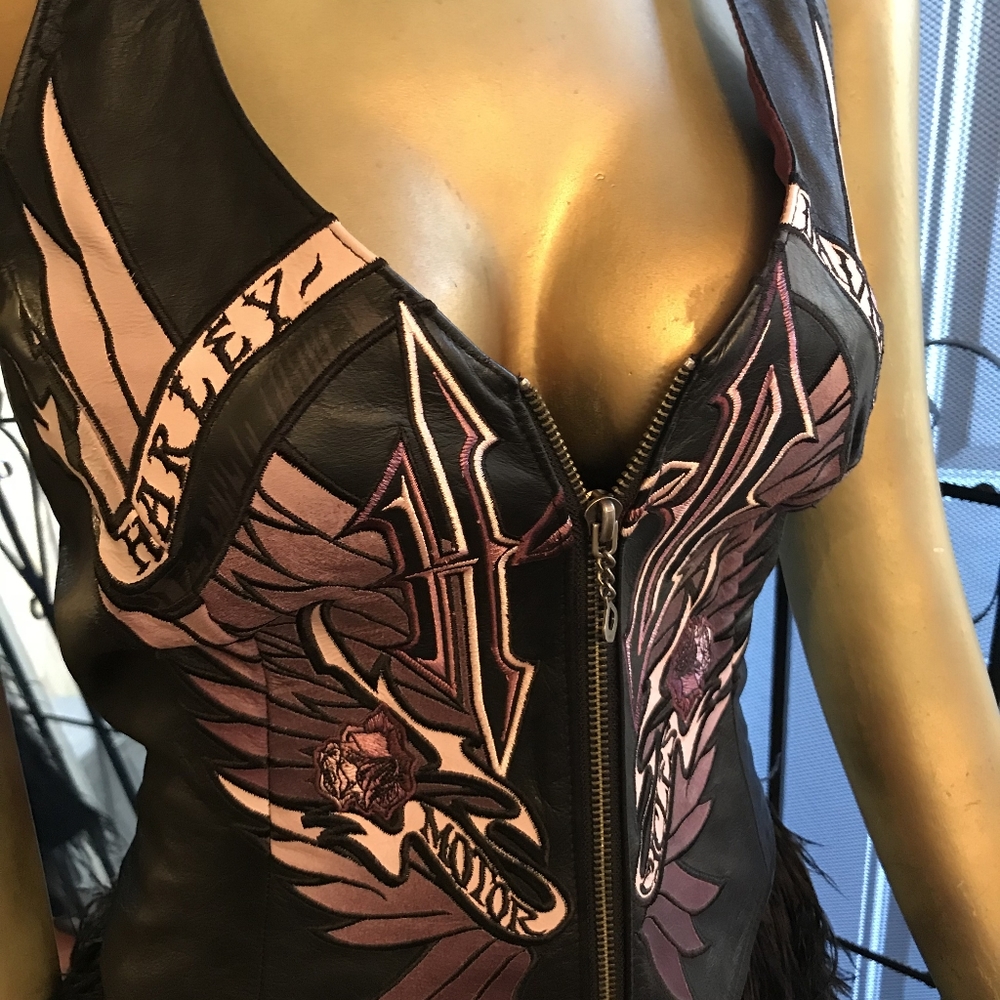 Harley Davidson halter vest